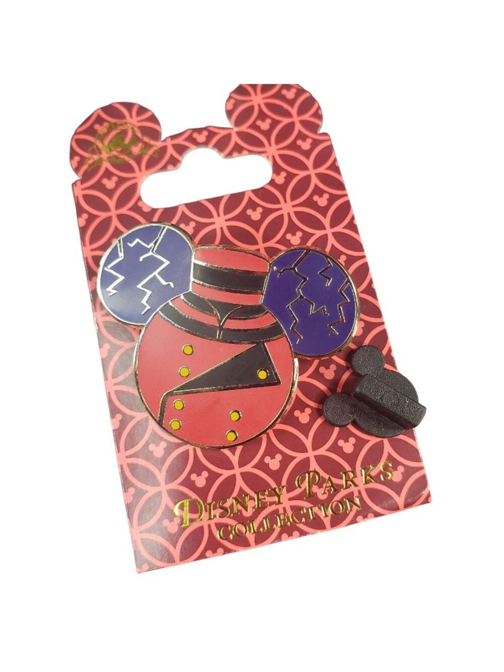 Disney Tower Terror Cast Member Uniform Trading Pin Mickey Icon Head